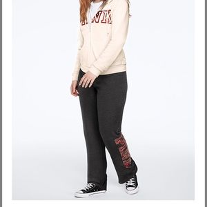 PINK everyday lounge boyfriend pant small NWT